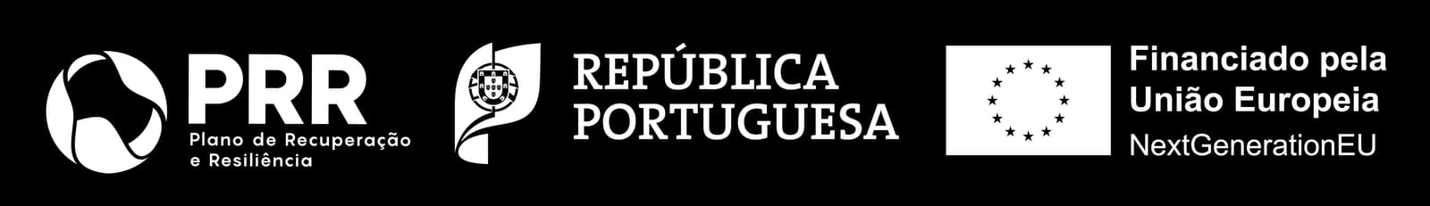 PRR · República Portuguesa · Financiado pela União Europeia · NextGenerationEU